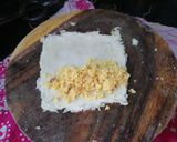 A picture of step 3 of Malai Rolls.