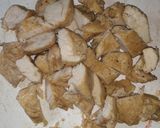 Foto del paso 2 de la receta: Pasta con pollo y aceitunas