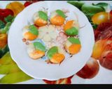 A picture of step 4 of Delicious tasty tricolour Tiranga sweet ladoo.