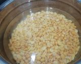 A picture of step 1 of Tuvar Dal Tadka.