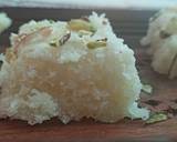 Instant coconut burfi recipe step 5 photo