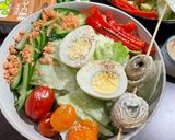 A picture of step 5 of ❤️Garlic-Flavored Belt Fish and Egg Salad❤️.