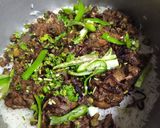 A picture of step 14 of Chicken And Peas Biryani.