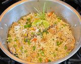 A picture of step 4 of Chinese Fried Rice:.