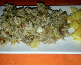 Foto del paso 7 de la receta: Berenjenas con revuelto de huevos (vegetariano)