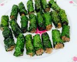 A picture of step 6 of Beef Wrapped in Betel Leaves (Air Fryer Method).