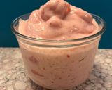 Φωτογραφία βήματος 7 της συνταγής Παγωτό semifreddo φράουλα - μπανάνα με κονιάκ & μέλι 🍓🍌🥃🍯♥️