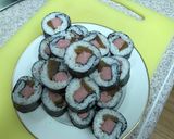 A picture of step 9 of Towards the End of the Month Menu (Part Two)Spam Sushi.