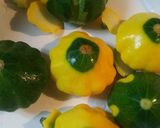 A picture of step 3 of Patty Pan Squash.