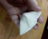 A picture of step 4 of Mishti Singara or Kheeri Singara.