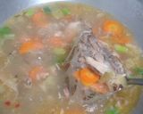 Foto langkah ke 3 dari resep Sup misoa ayam.