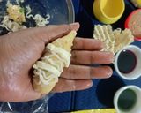 A picture of step 4 of Maggi Cheese Wrapped Kathi Kebabs.