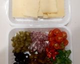 A picture of step 1 of Crispbreads Canape.
