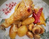 Foto del paso 6 de la receta 🍗Jamoncitos de pavo al horno con vino y mostaza🍗