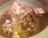 A picture of step 1 of Beef karahi (kali mirch wali).