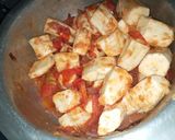 A picture of step 4 of Stewed matoke.
