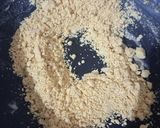 A picture of step 2 of Besan laddu.