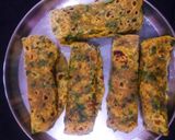 पालक के परांठे (palak ke parathe recipe in Hindi) रेसिपी चरण 6 फोटो