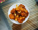 A picture of step 13 of Honey chilli cauliflower.