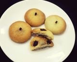 A picture of step 2 of Eggless Homemade Chocolate stuffed Cookies.