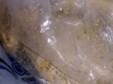 Manto de pecho de cerdo macerado y cocido a la plancheta con vino blanco