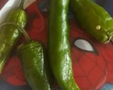 A picture of step 1 of Greenchillipakora #cookpadramadan #cookpad2week.