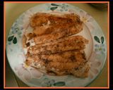 A picture of step 1 of Pumpkin Spiced Salmon.