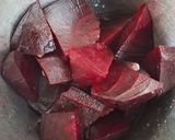 A picture of step 1 of Beetroot Deep.