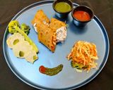 पनीर फ्रँकी (paneer frankie recipe in marathi) रेसिपी स्टेप 4 फोटो