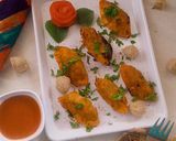 A picture of step 16 of Tandoori Soya Momos.