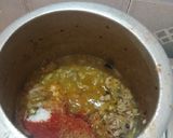 A picture of step 3 of Aloo keema recipe.
