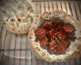 Foto del paso 4 de la receta: Provolone en bollito con chorizos al Albariño