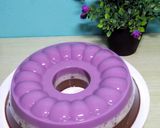 Foto langkah ke 7 dari resep Puding Lapis Taro Oreo Ovaltine.