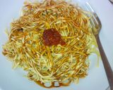 Foto langkah ke 6 dari resep Mie telor goreng.
