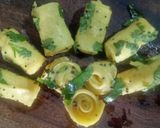 खांडवी (Khandvi recipe in Hindi) रेसिपी चरण 7 फोटो