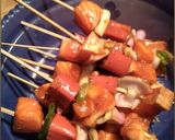 Foto langkah ke 3 dari resep Sate salmon.