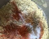 A picture of step 2 of Crispy karare pakoray.