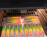 Foto langkah ke 5 dari resep Bagelen Rainbow🌈🌈 (roti tawar) ☆Minggu 22☆.