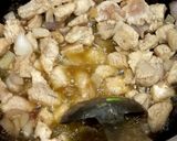 A picture of step 5 of Chicken boneless with capsicum 🍗🫑🫑🍗.