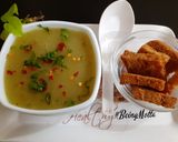 A picture of step 5 of Raw Papaya-Coriander Stems Soup.