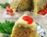 Foto langkah ke 7 dari resep Macaroni Schotel Cake Kukus.