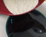 Foto langkah ke 4 dari resep Puding bunga telang.