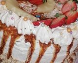 صورة لخطوة 3 من وصفة كيكة عيد ميلاد سهلة وإقتصادية🎂🥧🍰
