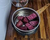 Foto langkah ke 1 dari resep Custard Panggang Ubi Ungu.