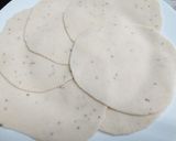 A picture of step 3 of Ajwain Puri.