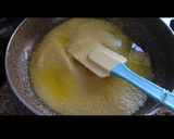 A picture of step 2 of Banana Suji Sheera.