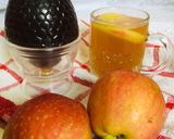 A picture of step 6 of Apple tea with Apple peels.