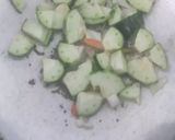 A picture of step 1 of Snake gourd's hot salad (sambharo).