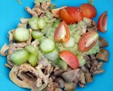 Foto langkah ke 3 dari resep Brongkos Jerohan Ayam Kampung.