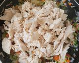 Foto del paso 3 de la receta: Pasta de pollo y verdeo
